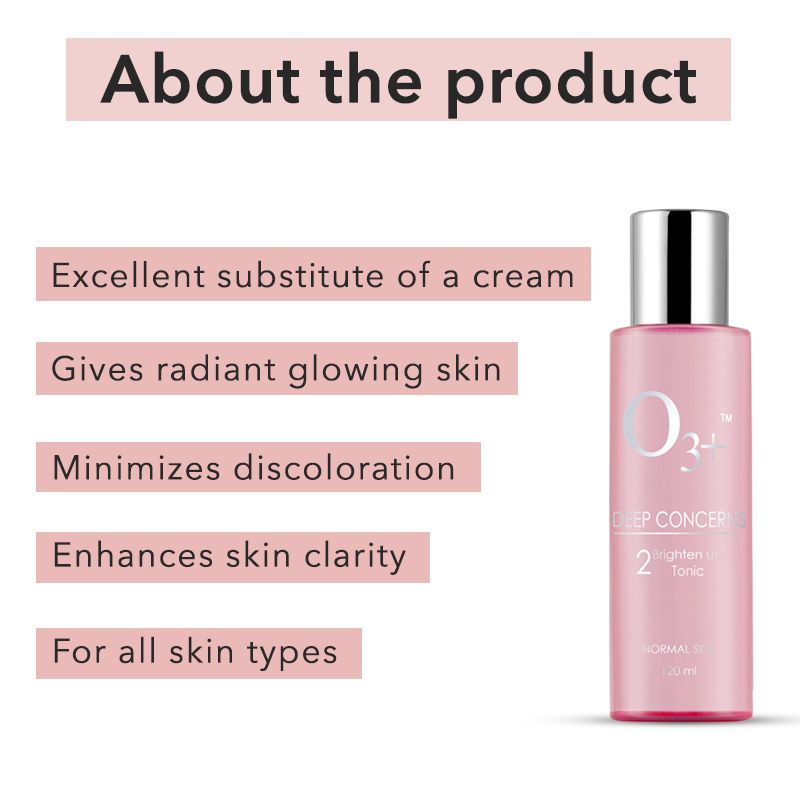 o3 + Brighten Up Face Toner
