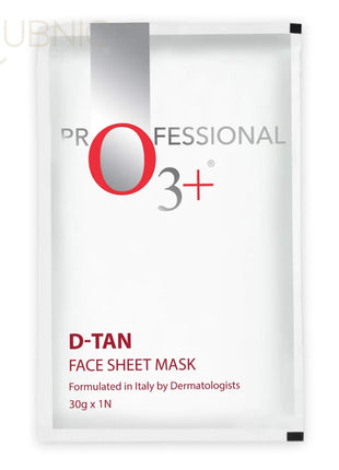 D-Tan Face Sheet Mask pack of 3 - SHEET MASK