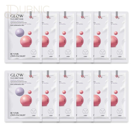 O3+ Facialist Glow Sheet Mask pack of 12 - SHEET MASK