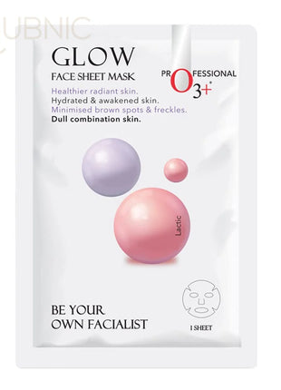 O3+ Facialist Glow Sheet Mask pack of 12 - SHEET MASK