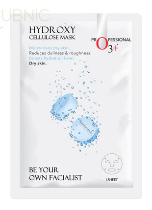 O3+ Facialist Hyaluronic Hydroxy Cellulose Mask pack of 12 -