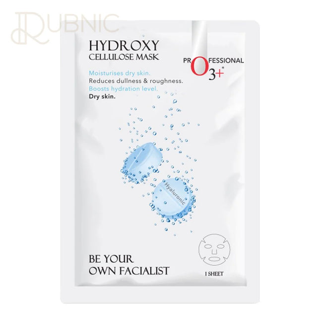 O3+ Facialist Hyaluronic Hydroxy Cellulose Mask - SHEET MASK