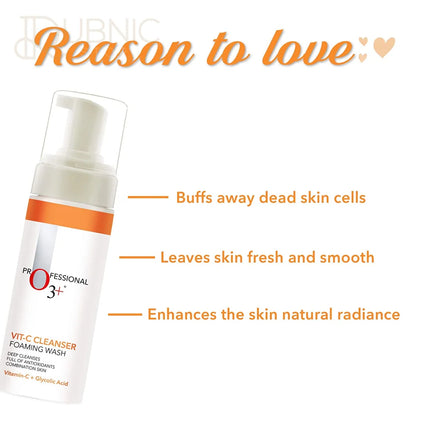 O3+ Vitamin C Cleanser Foaming Wash - face wash