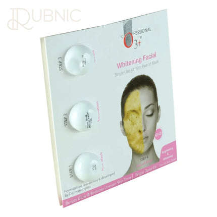 O3+ Whitening Facial Pack of 4 | Single Dose Kit 180g -