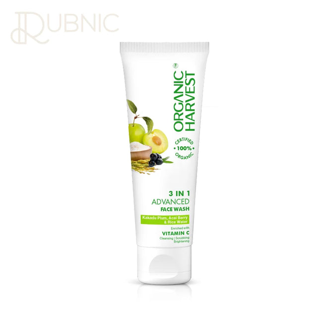 Organic Harvest 3-in-1 Advanced Face Wash - face wash