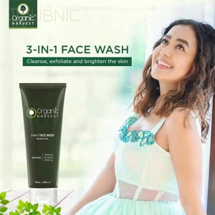 Organic Harvest 3 In 1 Premium Face Wash Pack of 2 - face