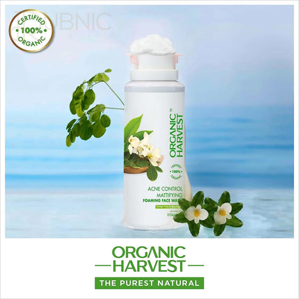 Organic Harvest Acne Control Mattifying Combo - face wash