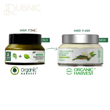 Organic Harvest Acne Control Mattifying Face Cleanser Toner