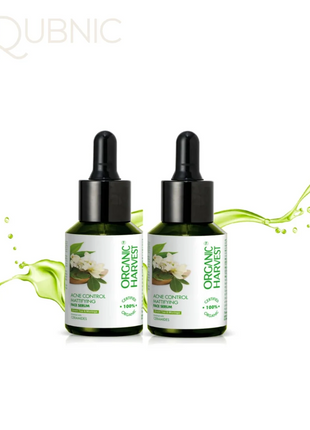 Organic Harvest Acne Control Mattifying Face Serum: Green