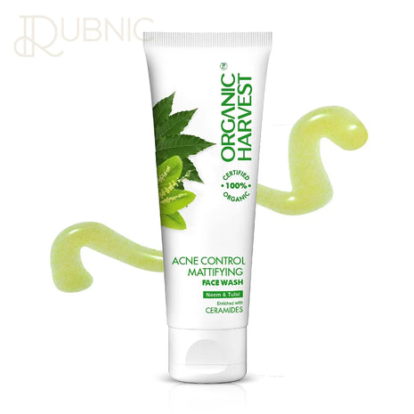 Organic Harvest Acne Control Mattifying Face Wash: Neem &