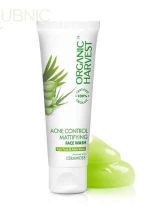 Organic Harvest Acne Control Mattifying Face Wash: Neem &