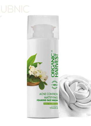 Organic Harvest Acne Control Mattifying Foaming Face Wash