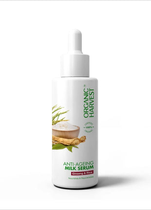 Organic Harvest Anti-Ageing Milk Serum:Ginseng & Rice - FACE