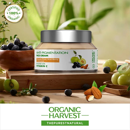 Organic Harvest Anti-Pigmentation Face Cream Serum - FACE
