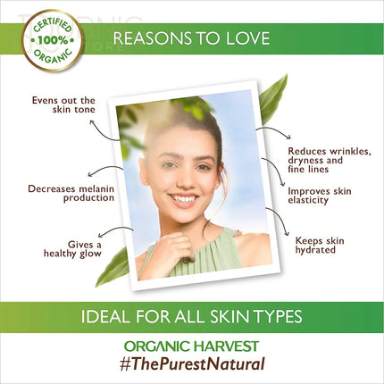 Organic Harvest Anti-Pigmentation Face Cream Serum - FACE