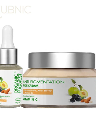 Organic Harvest Anti-Pigmentation Face Cream Serum - FACE