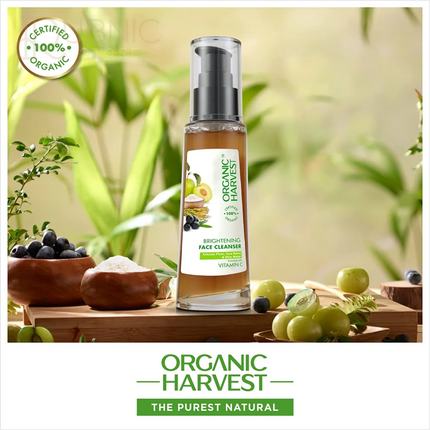 Organic Harvest Skin Illuminate Vitamin C Cleanser 100ml -