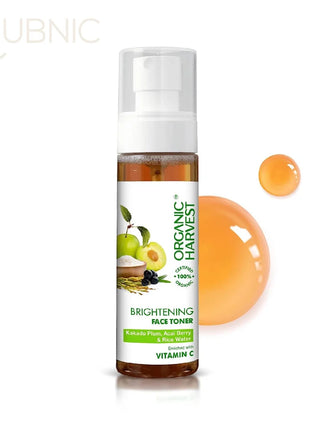 Organic Harvest Brightening Face Cleanser toner face serum -