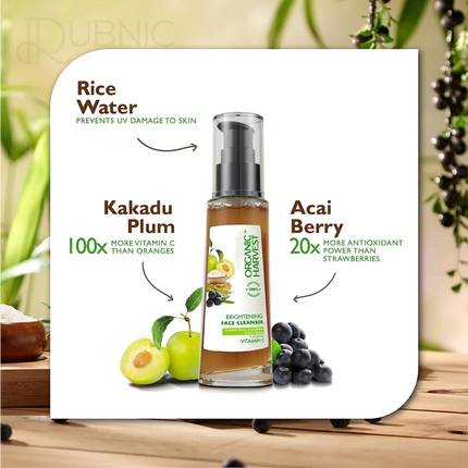 Organic Harvest Brightening Face Combo - face wash