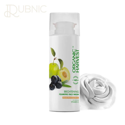 Organic Harvest Brightening Foaming Face Wash: Kakadu Plum &