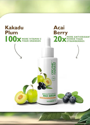 Organic Harvest Brightening Milk Serum: Kakadu Plum & Acai