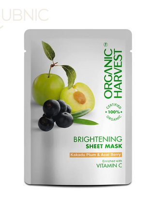 Organic Harvest Brightening Sheet Mask: Kakadu Plum & Acai