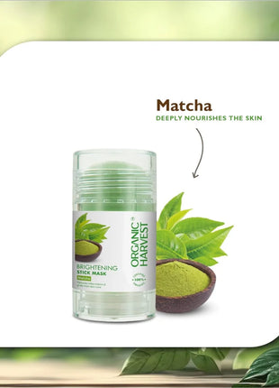 Organic Harvest Brightening Stick Mask: Matcha - FACE MASK