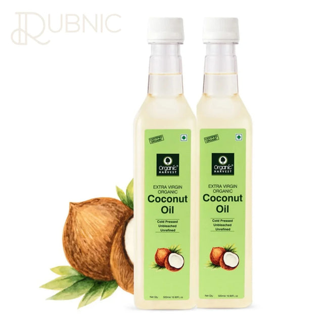 Organic Harvest Cold Pressed Extra Virgin Coconut Oil 500 ml