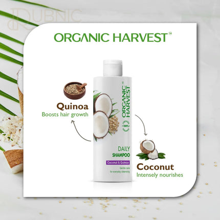 Organic Harvest Daily Shampoo with Coconut & Quinoa 500 ML +