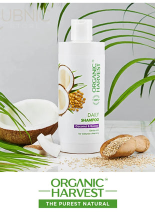 Organic Harvest Daily Shampoo with Coconut & Quinoa 500 ML +