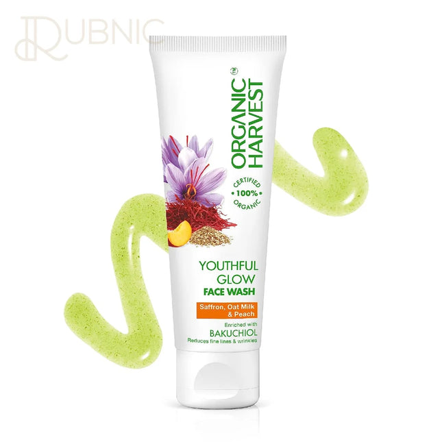 Organic Harvest Youthful Glow Face Wash Toner Serum Cream -