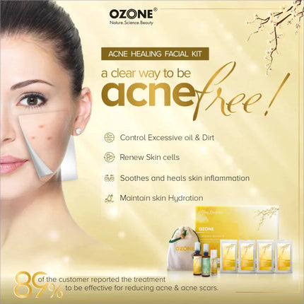 Ozone Acne Healing Facial Treatment Kit - FACIAL KIT