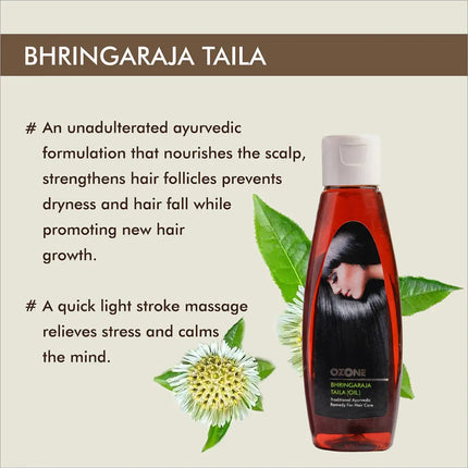 Ozone Bhringaraja Hair Oil - HAIR OIL