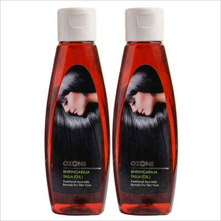 Ozone Bhringaraja Hair Oil - pack of 2 - HAIR OIL