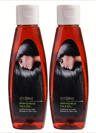 Ozone Bhringaraja Hair Oil - pack of 2 - HAIR OIL