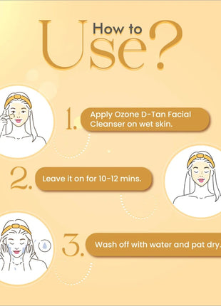 Ozone D-Tan Facial Cleanser - FACE CLEANSER