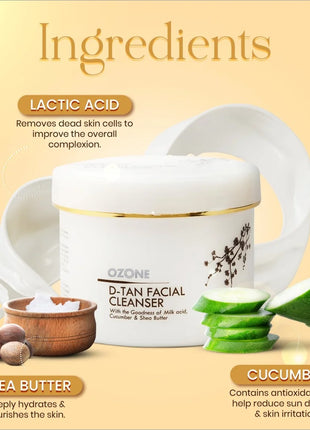 Ozone D-Tan Facial Cleanser - FACE CLEANSER