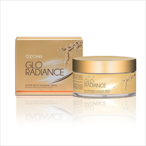 OZONE Glo Radiance Butter Blend Massage Cream - PACK OF 1 -