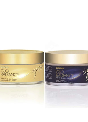 Ozone Glo Radiance Day Cream 50G & Night Cream 50G - FACE