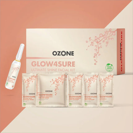 Ozone Glow4Sure Ultimate Shine For Facial Kit - PACK OF 2 -