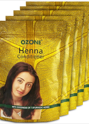 Ozone Henna (Mehndi) Powder - PACK OF 5 100 GM - MEHNDI