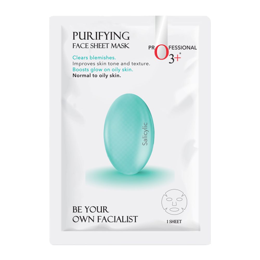 O3 + Facialist Purifying Face Sheet Mask With Salicylic