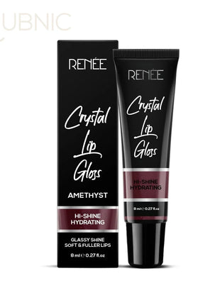 RENEE Crystal Lip Gloss Amethyst 8ml - LIP BALM