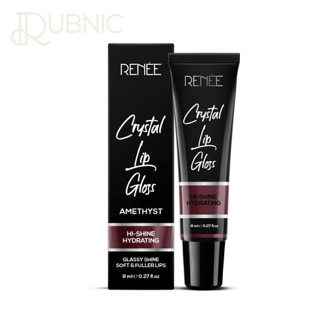 RENEE Crystal Lip Gloss Amethyst 8ml - LIP BALM