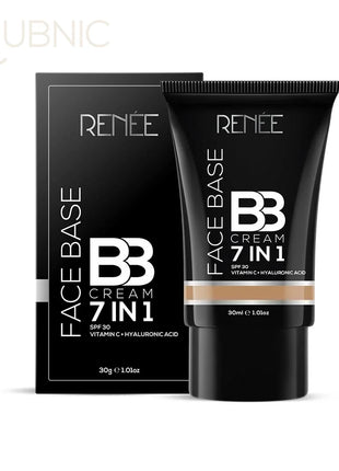 RENEE Face Base BB Cream 7 in 1 with SPF 30 PA+++ Hazelnut