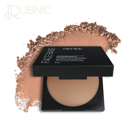 RENEE Face Base Compact Powder Almond Beige 9gm - COMPACT