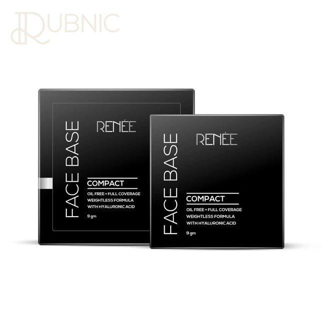 RENEE Face Base Compact Powder Cashew Beige 9gm - COMPACT
