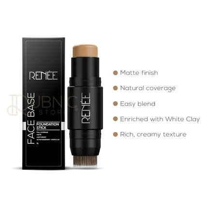 RENEE Face Base Foundation Stick with Applicator Vienna -