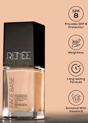 RENEE Face Base Liquid Foundation - FOUNDATION