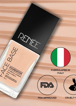 RENEE Face Base Liquid Foundation - FOUNDATION